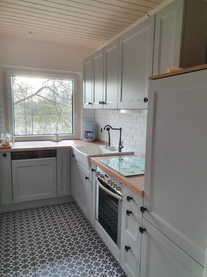 Ferienhaus Blauer See Mit Optionalem Hot-Tub 博克霍恩 外观 照片