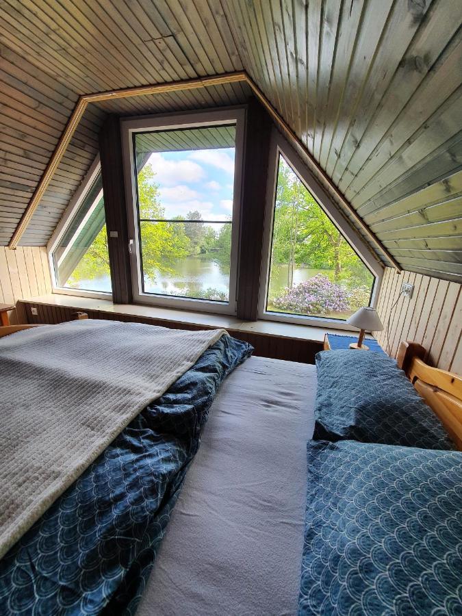 Ferienhaus Blauer See Mit Optionalem Hot-Tub 博克霍恩 外观 照片