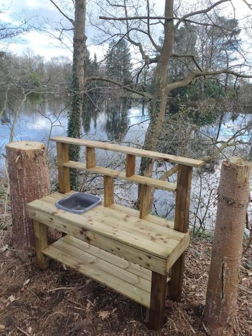 Ferienhaus Blauer See Mit Optionalem Hot-Tub 博克霍恩 外观 照片