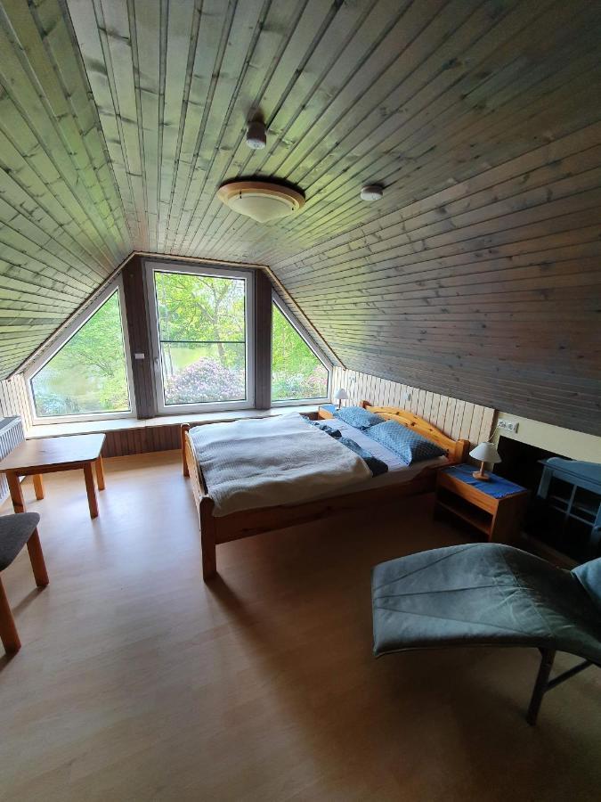 Ferienhaus Blauer See Mit Optionalem Hot-Tub 博克霍恩 外观 照片