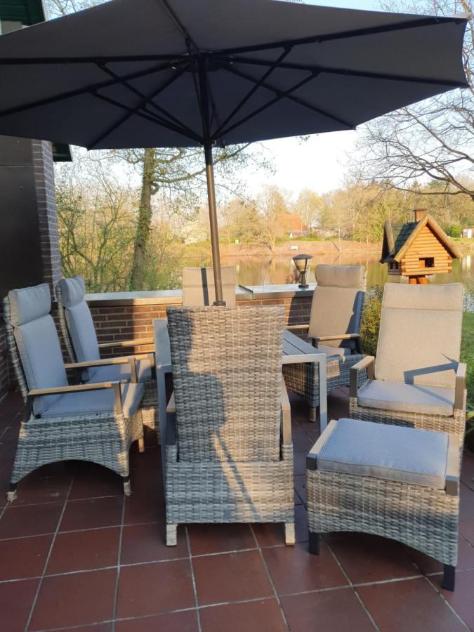 Ferienhaus Blauer See Mit Optionalem Hot-Tub 博克霍恩 外观 照片